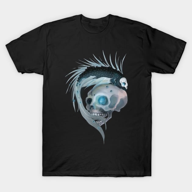 Deathly Blues T-Shirt by TheNeutralDragon